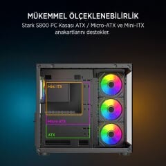 JAMES DONKEY STARK S800 4X ARGB GAMING KASA 650W