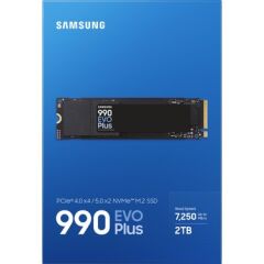 2TB SAMSUNG 990 EVO PLUS 7250/6300MB/s MZ-V9S2T0BW (Resmi Distribütör Garantili)