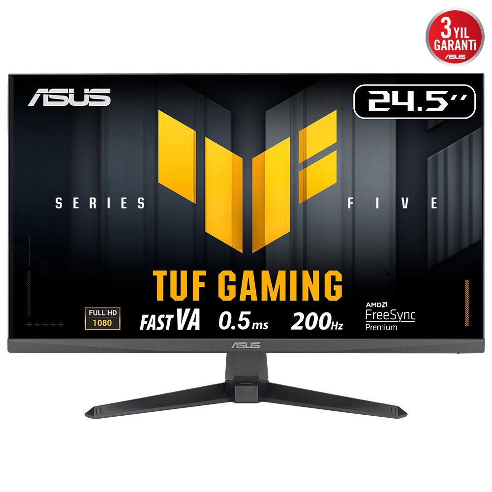 24.5'' ASUS TUF GAMING VG257Q5A 200HZ 0.5MS FHD MONITOR