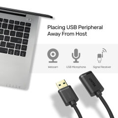 UNITEK USB3.0(M) TO USB3.0(F) KABLO 2MT(Y-C459GBK)