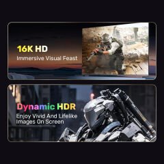 UNITEK DISPLAY PORT 2.1 KABLO 1MT 16K C1626GY01-1M)