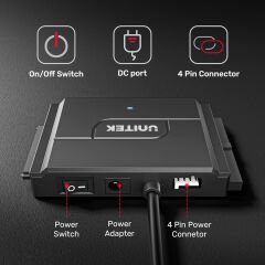 UNITEK USB3.0 TO IDE + SATA II DÖNÜŞTÜRÜCÜ(Y-3324)