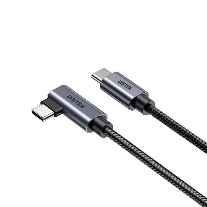 UNITEK TYPE-C HIZLI ŞARJ 90D 2MT 100W(C14123BK-2M)