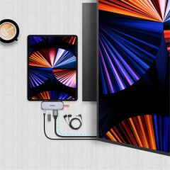 UNITEK USB-C 4in1 UNIVERSAL DOCKING IPAD (D1070A)
