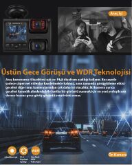 PRUVEEO D30 WI-FI 4K ARAC KAMERASI