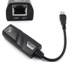 QPORT Q-UGB1 USB3.0 TO 10/100/1000 GB RJ-45 ETHERNET CEVIRICI