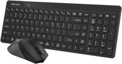 A4 TECH FG2400 Q SILENT 2.4 GHZ AİR2 SİYAH KLAVYE+MOUSE