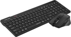A4 TECH FG2400 Q SILENT 2.4 GHZ AİR2 SİYAH KLAVYE+MOUSE