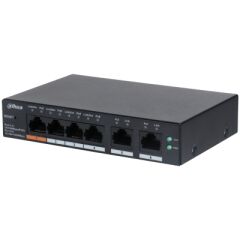 DAHUA CS4006-4ET-60 4 PORT 4XFE-2XGE YÖNETİLEBİLİR 60W POE SWİTCH