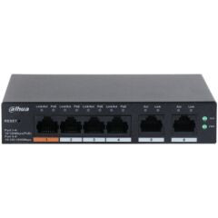 DAHUA CS4006-4ET-60 4 PORT 4XFE-2XGE YÖNETİLEBİLİR 60W POE SWİTCH