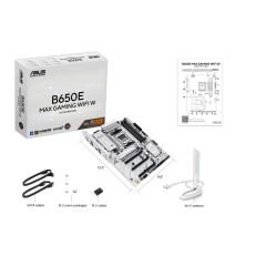 ASUS B650E MAX GAMING WIFI W BEYAZ DDR5 ANAKART