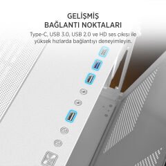 JAMES DONKEY STARK S800 4X ARGB WHITE KASA 750W