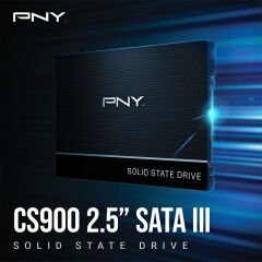 PNY CS900 250GB 535/500MB/s 2,5'' SATA3 SSD (SSD7CS900-250-RB)