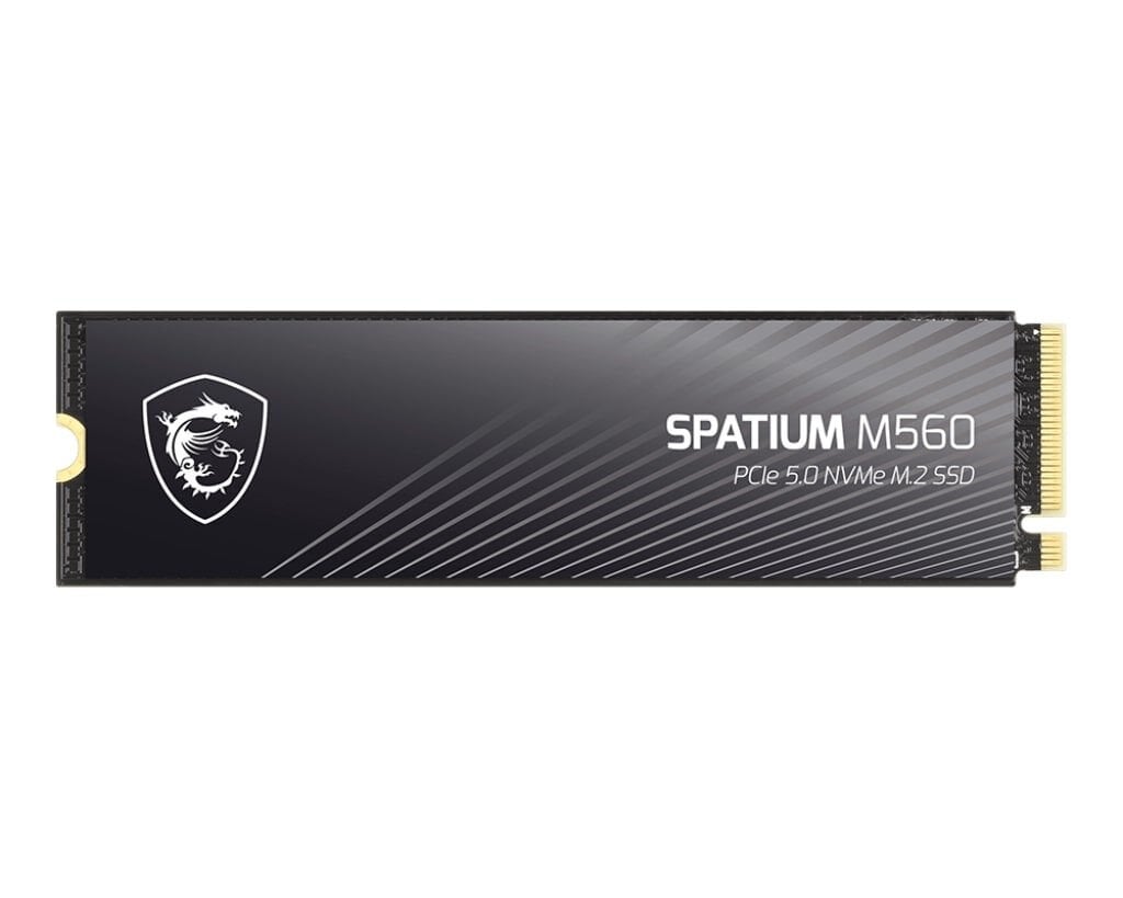1TB MSI SPATIUM M560 PCIE 5.0 NVME M.2 10200/8400MB/s